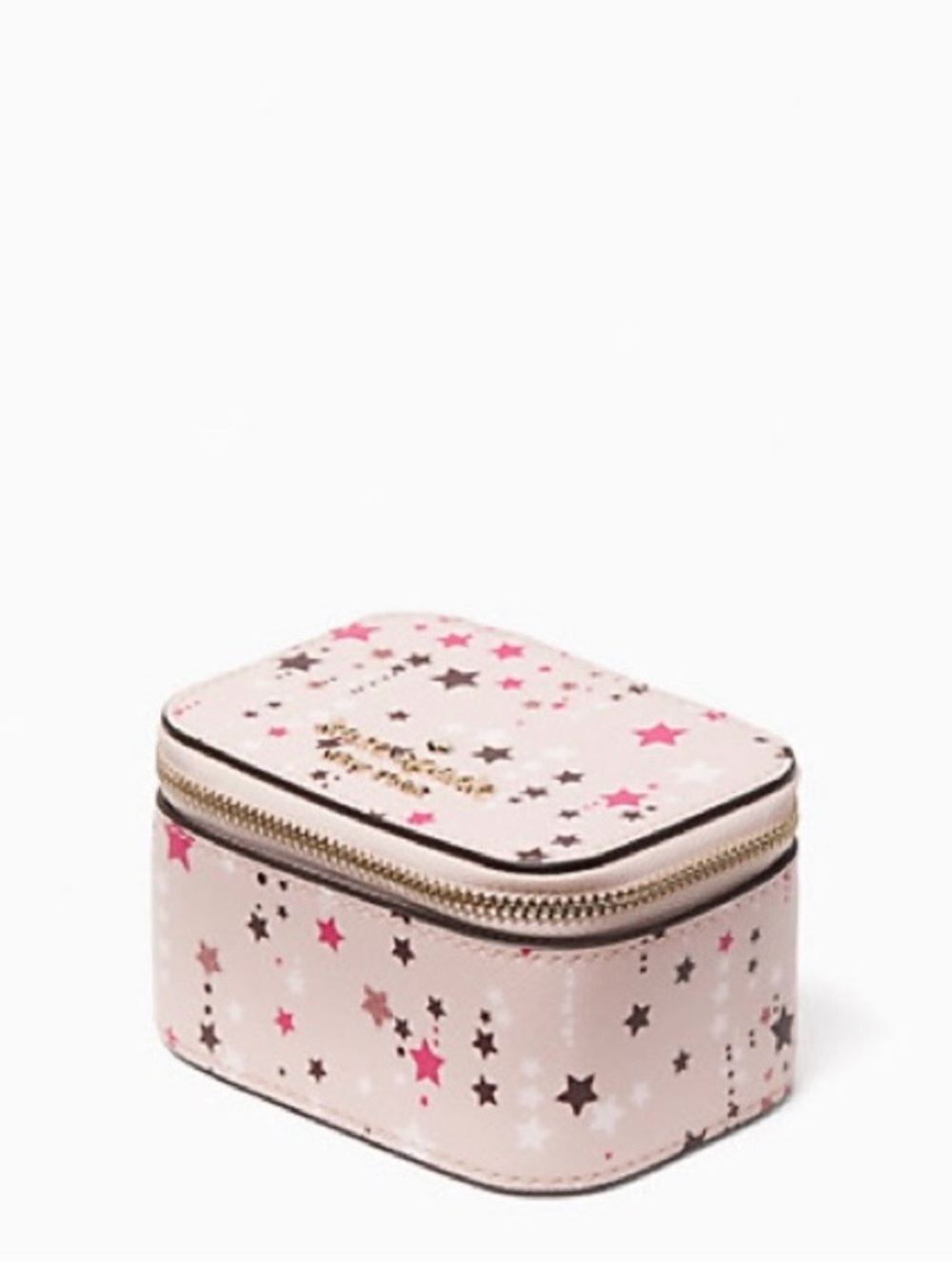 kate spade Pink Star Pattern Jewelry Case - Picture 3 of 5